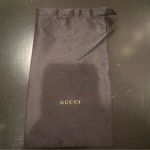 Satin Gucci Sunglasses dust bag
